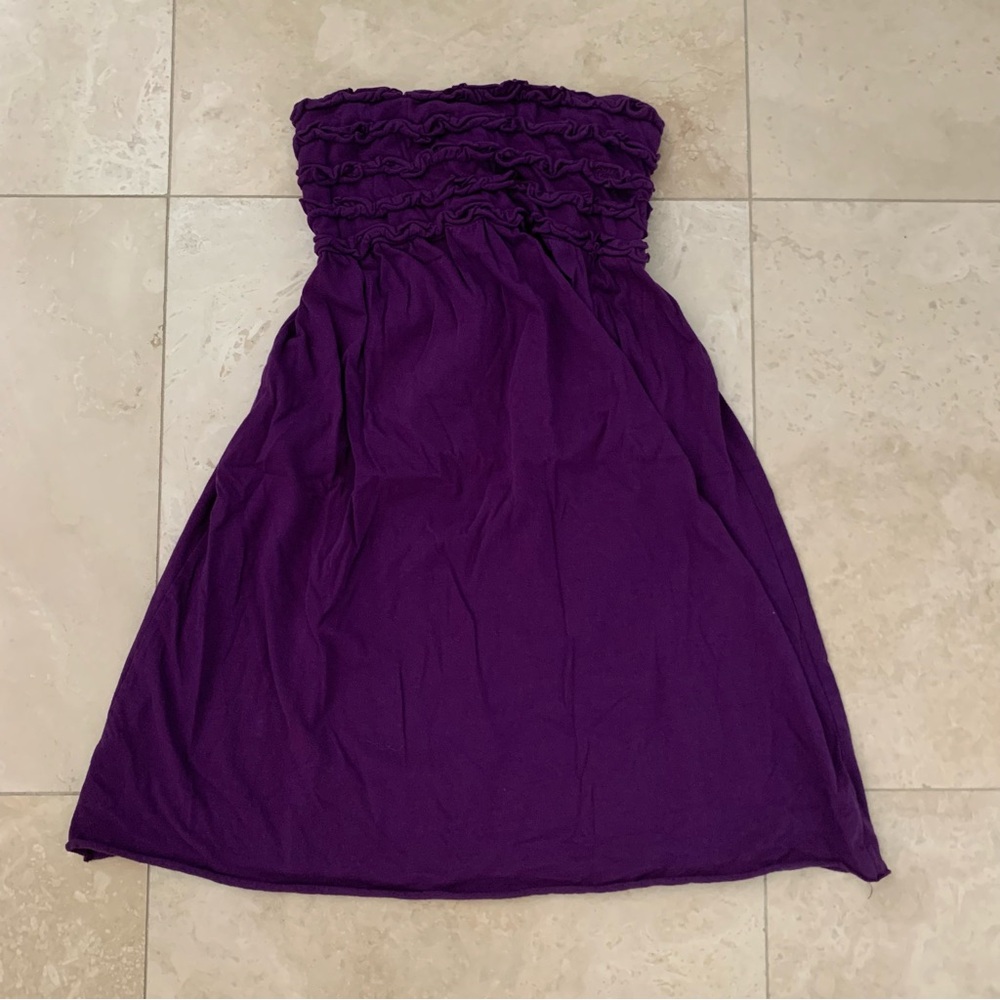Tube top dress